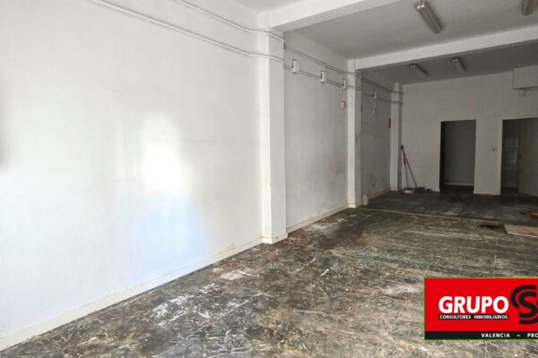 LOCAL PARA ACONDICIONAR EN BARRIO PATRAIX DE VALENCIA - Ref. IG-376